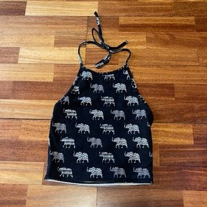 Reversible Halter Top